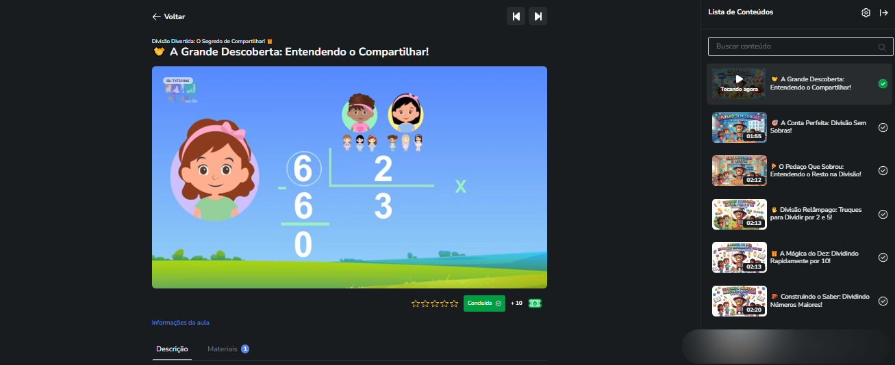 Módulo 2: Divisão Divertida — O Segredo de Compartilhar!